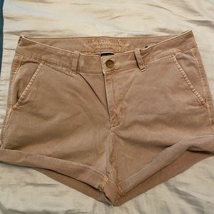 American eagle khaki shorts